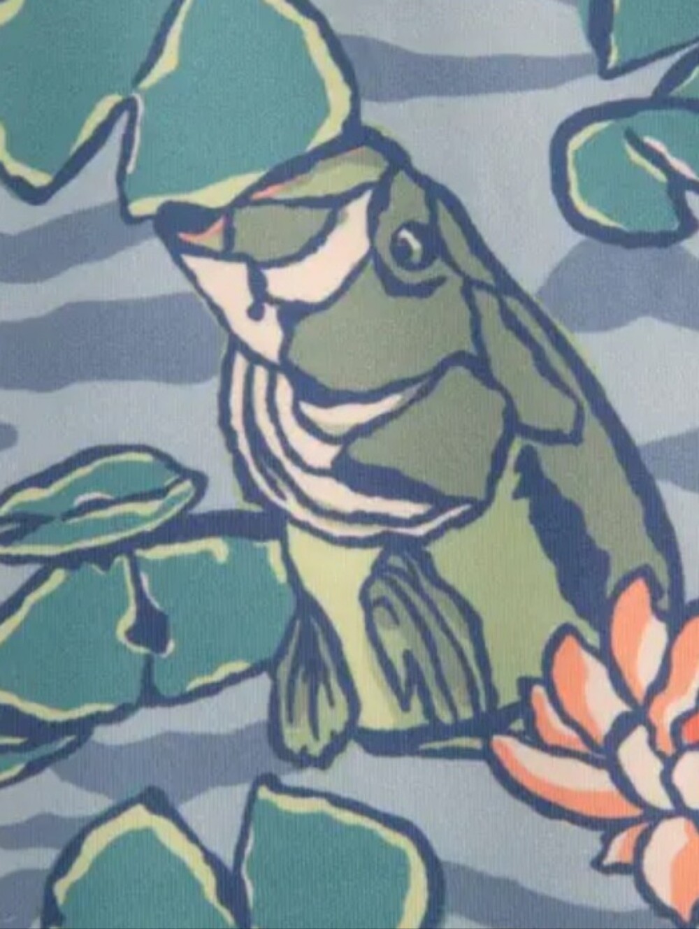 Googan Squad Lilly Pad Polo Short Sleeve - Picture 8 of 11